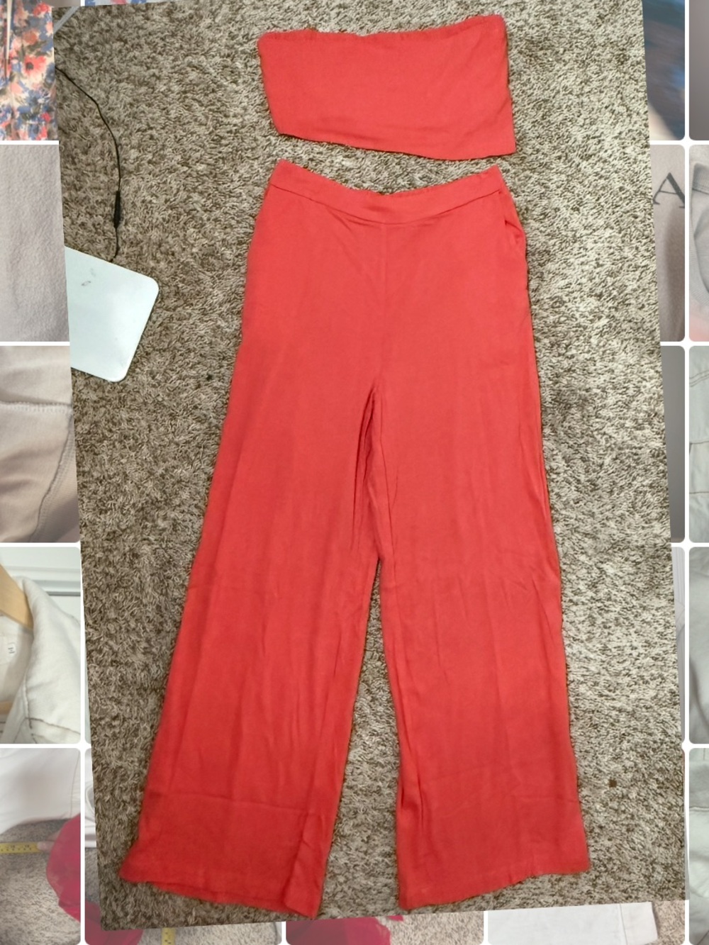 NWOT Hyfve Wide Leg Pants Set